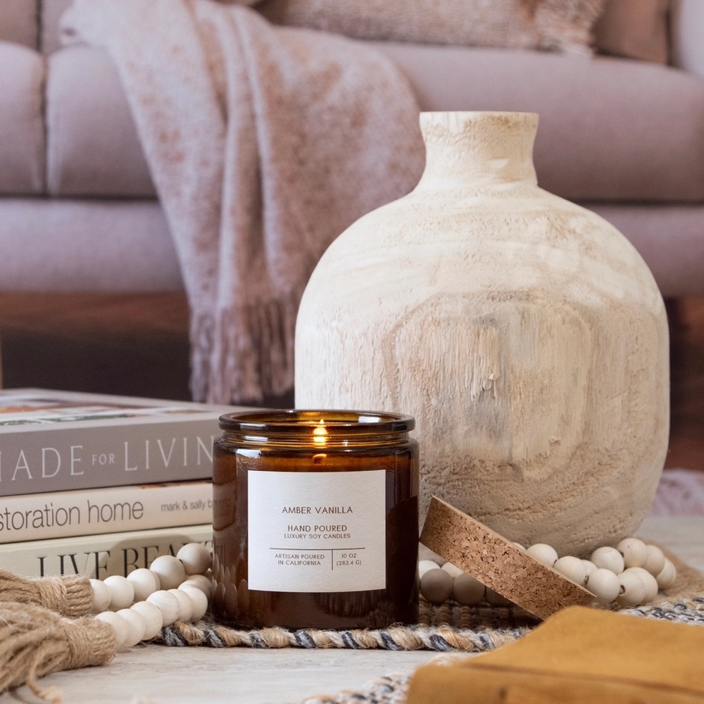 ANDALUCA Amber Vanilla Candle